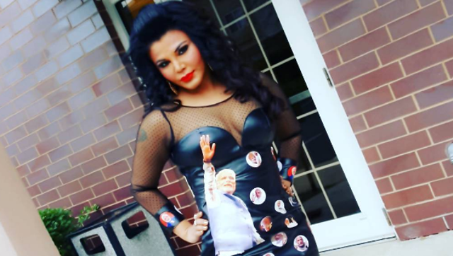 Rakhi Sawant booked for wearing dress with Modi's pictures