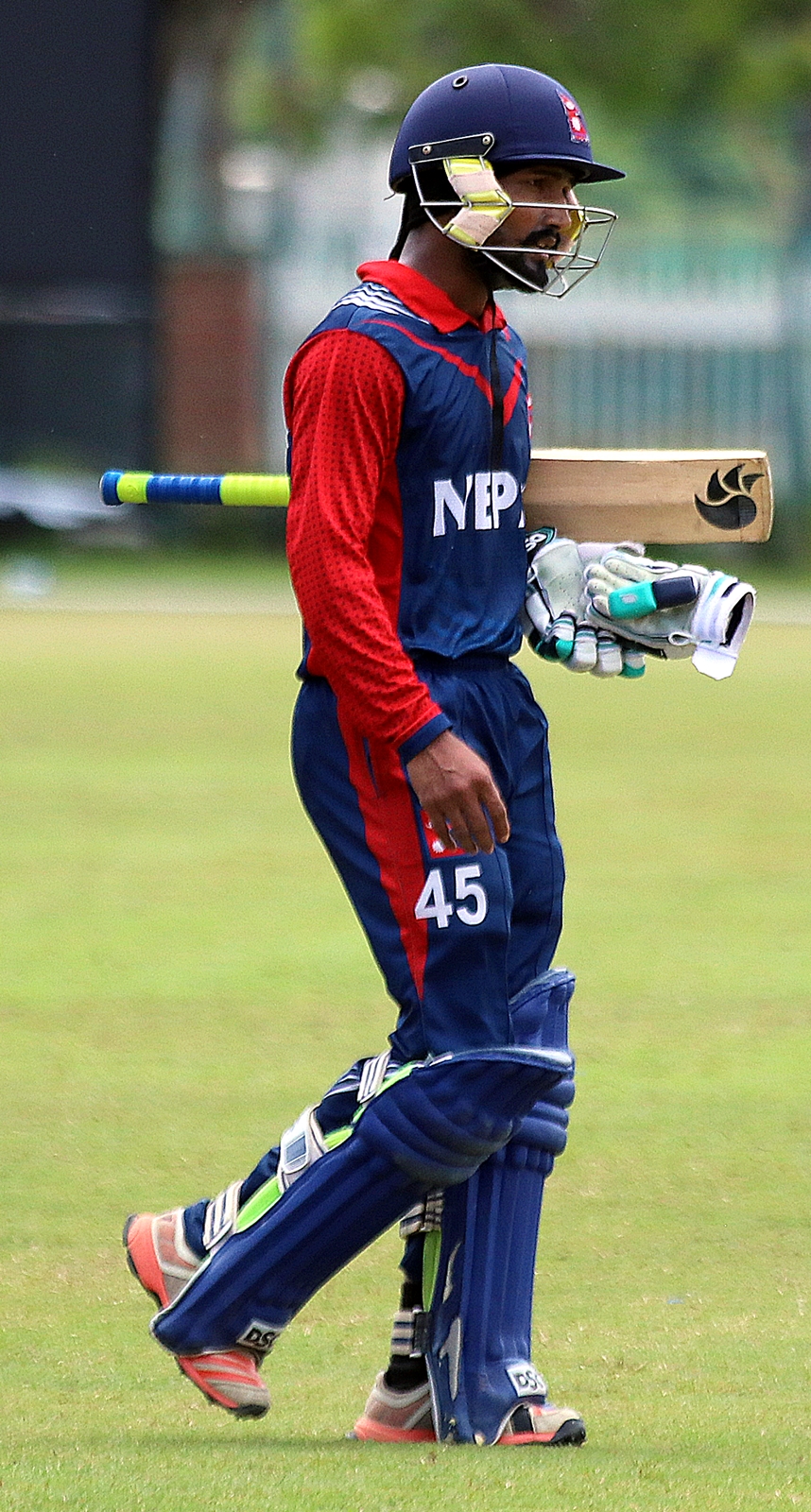 Dipendra Singh Airee during Youth Asia Cup